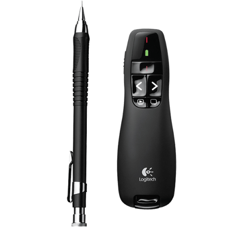 Logitech - R400 Wireless Presenter