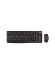 Logitech - MK120 Wired Keyboard + Mouse Combo